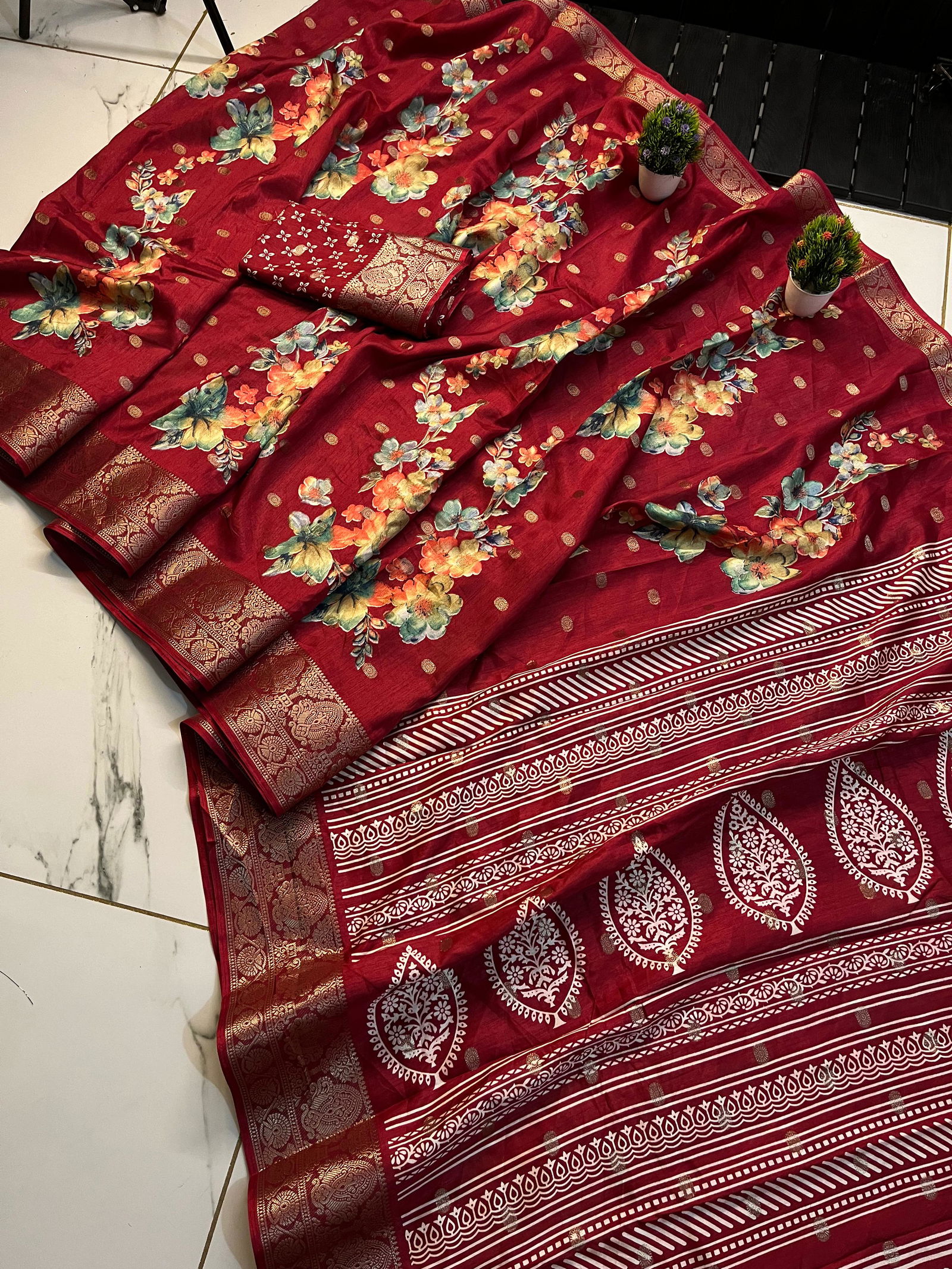 Wow Hit Flower Special Soft Dola Silk Sarees Orders In India