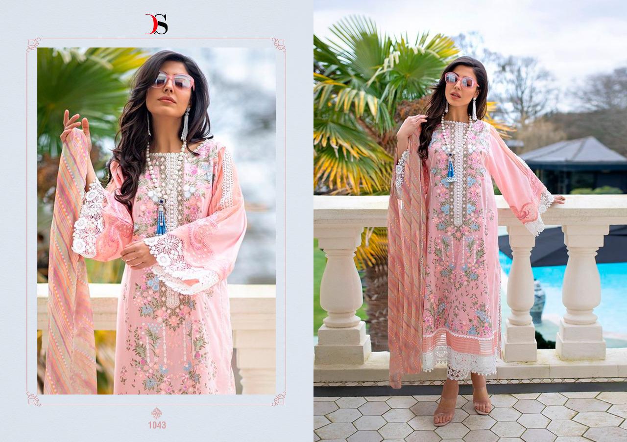 Deepsy Sobia Nazir Lawn 21 Latest Fancy Designer Festive Wear Heavy Pure Cotton Pakistani Salwar Kameez Collection