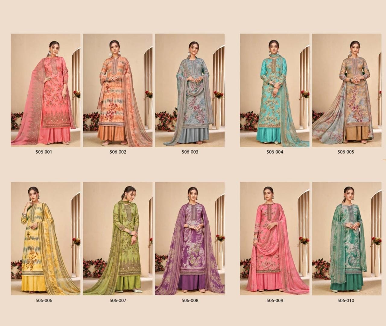 Adeeva Zafreen Wholesale Cotton Dress Material Catalog