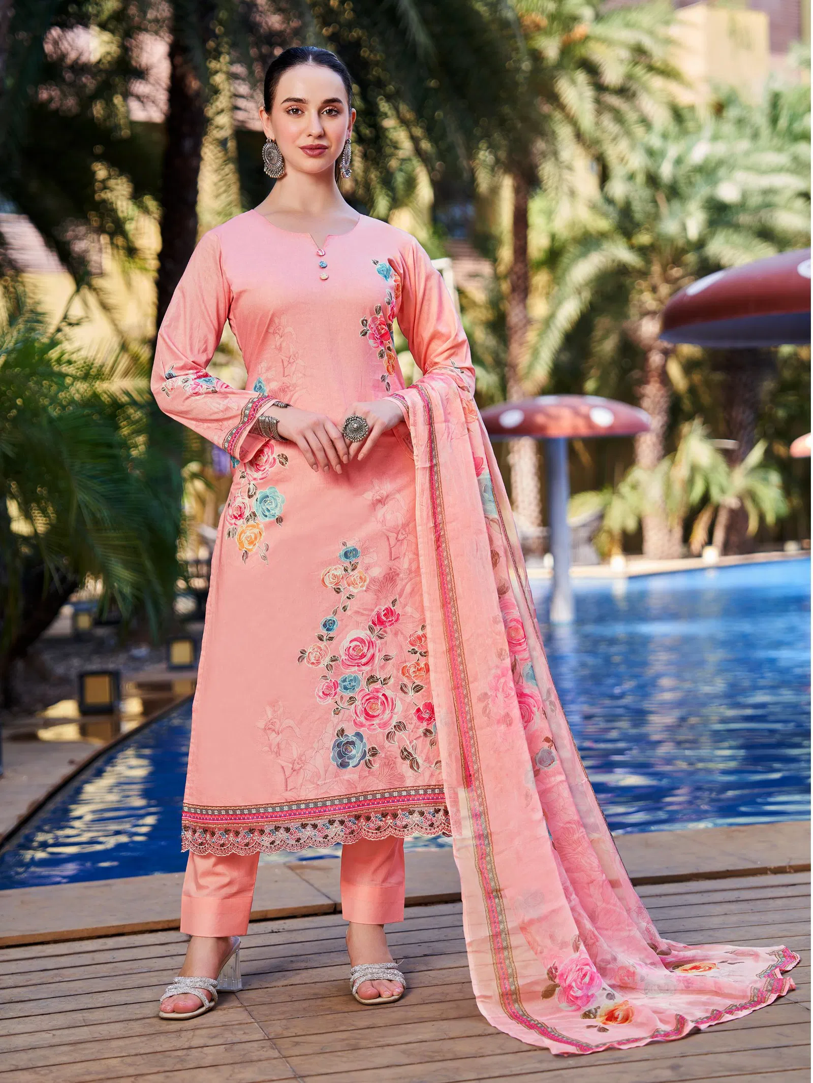 Hill Queen By Ibiza Lawn Cotton Printed Surat Salwar Kameez Wholesale Market