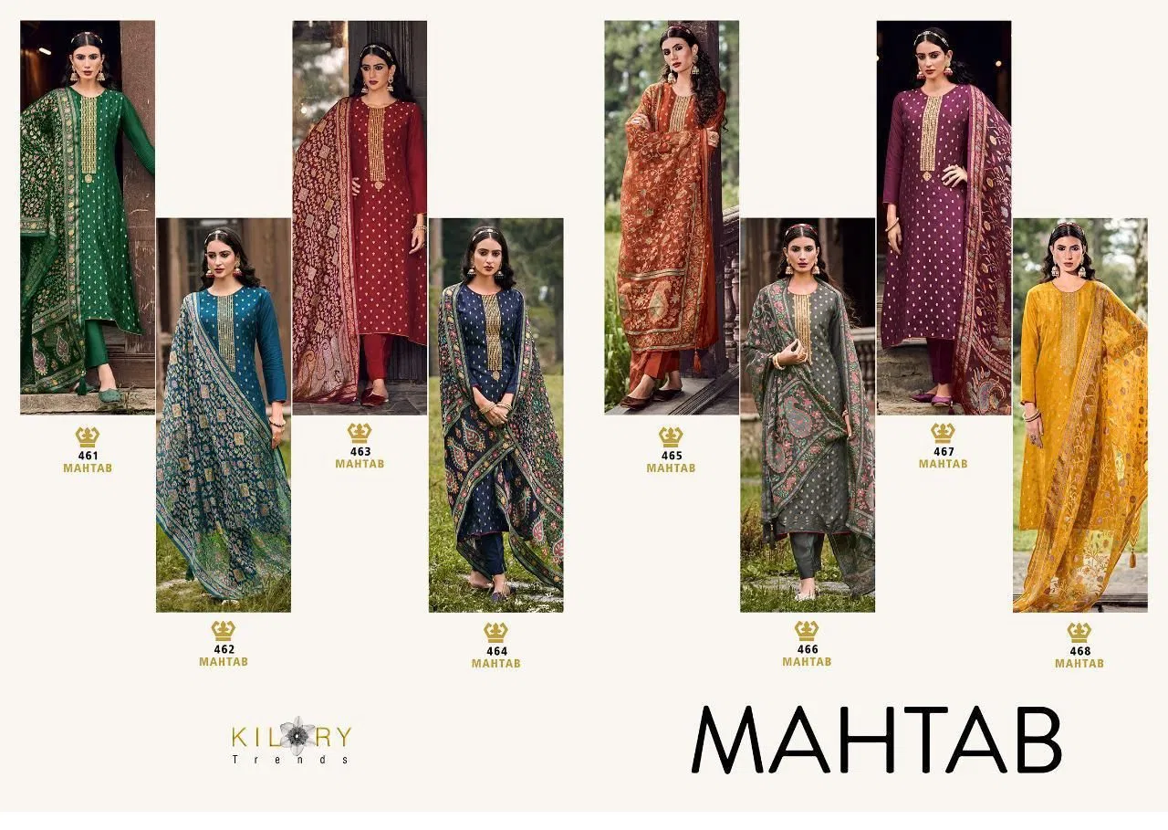 Kilory Mahtab Fancy Wholesale Wedding Salwar Suits Catalog