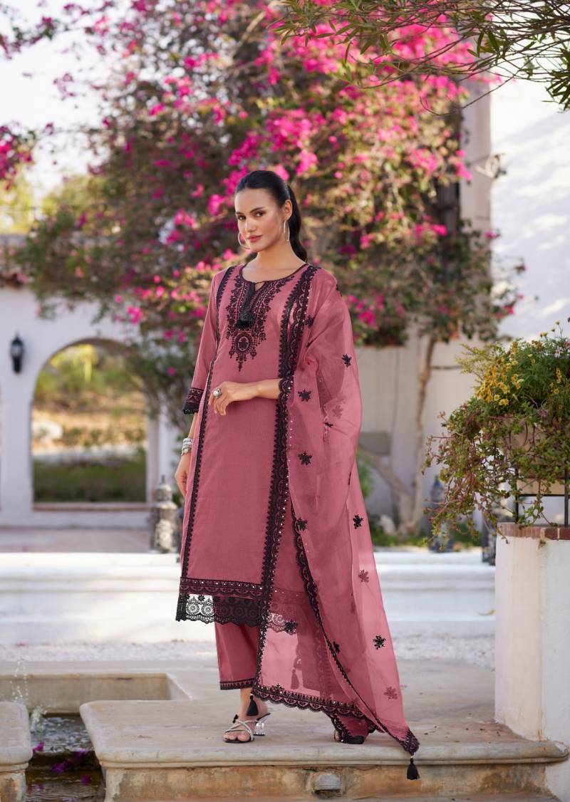 Helia Cotton By Prm Embroidered Fancy Salwar Kameez Exporters In India