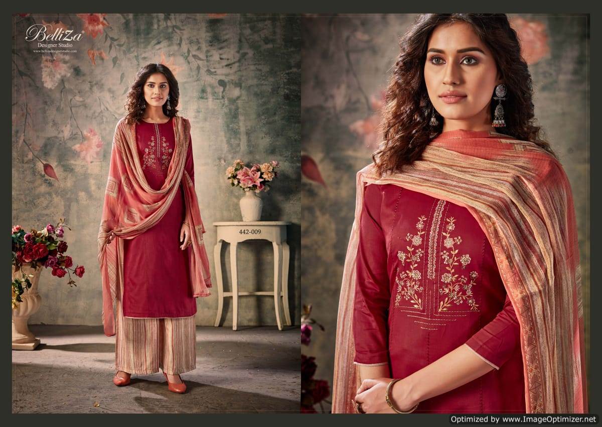 Belliza Nazar E Patiala 4 Latest Designer Pure Jam Cotton With Kashmiri Embroidery Work Nazneen Dupatta 