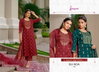 Silk India By Psyna Gold Printed Silk Party Wear Kurti With Pant Dupatta Exporters In India