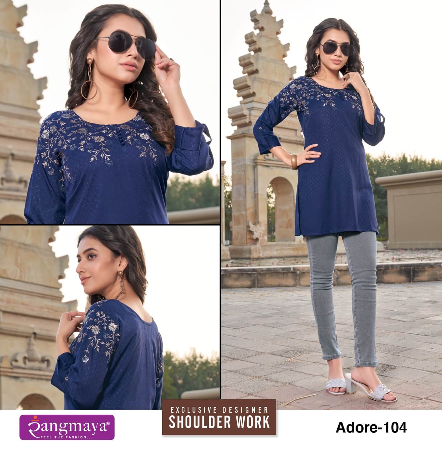 Adore By Rangmaya 101-108 Western Ladies Top Catalog