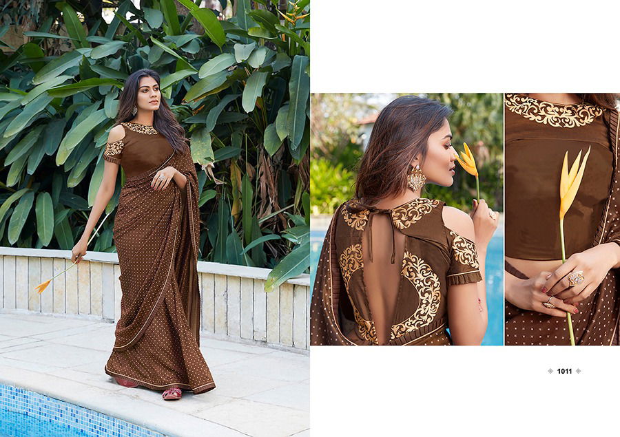 Vivanta Cotton 1 Exclusive Collection Of Fancy Look Cotton Saree With Printed Blouse 