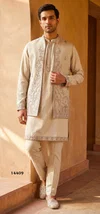 Pink Color Outluk Vol 144 Designer Heavy Armani Mens Indo Western14409