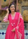 Naisha K 143 Cotton Fancy Neck Kurti Bottom With Dupatta Online Wholesale