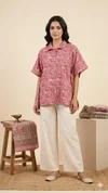 K 924 Vol 2 By Naisha Cotton Printed Kaftan Style Shirt Ladies Tops
