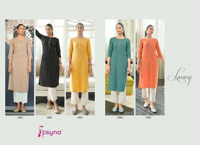 Luxury By Psyna Readymade Kurti Wholesale In India