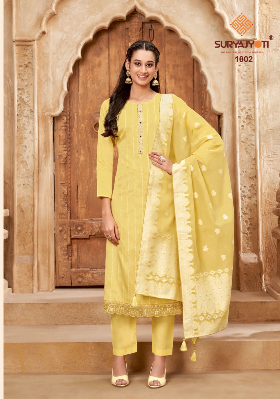 Khanak Advance Vol 1 By Suryajyoti Designer Dress Material Catalog