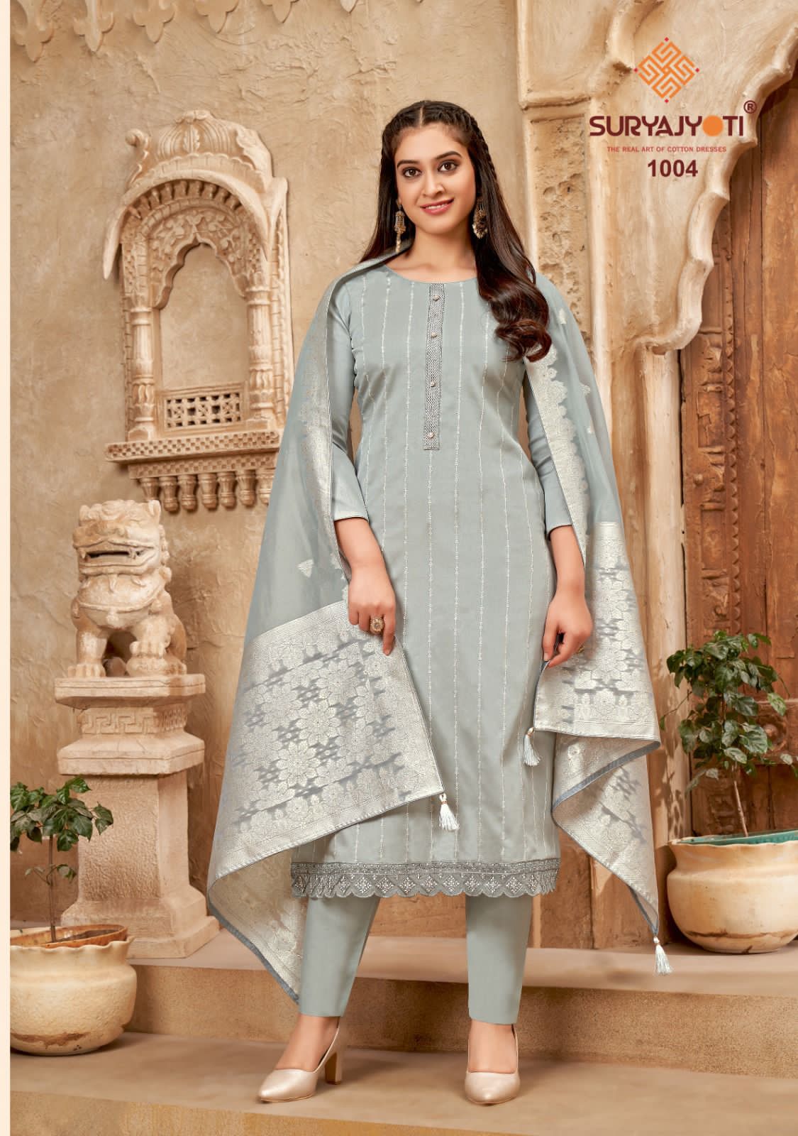Khanak Advance Vol 1 By Suryajyoti Designer Dress Material Catalog