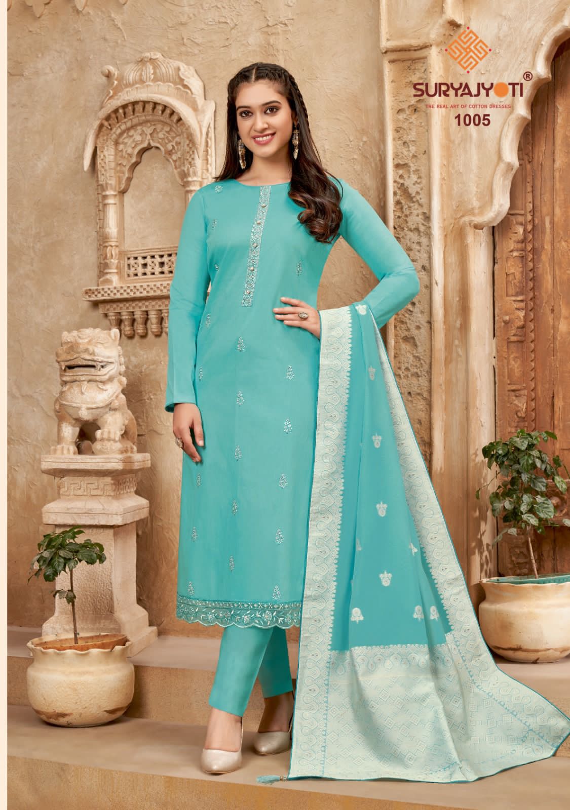 Khanak Advance Vol 1 By Suryajyoti Designer Dress Material Catalog