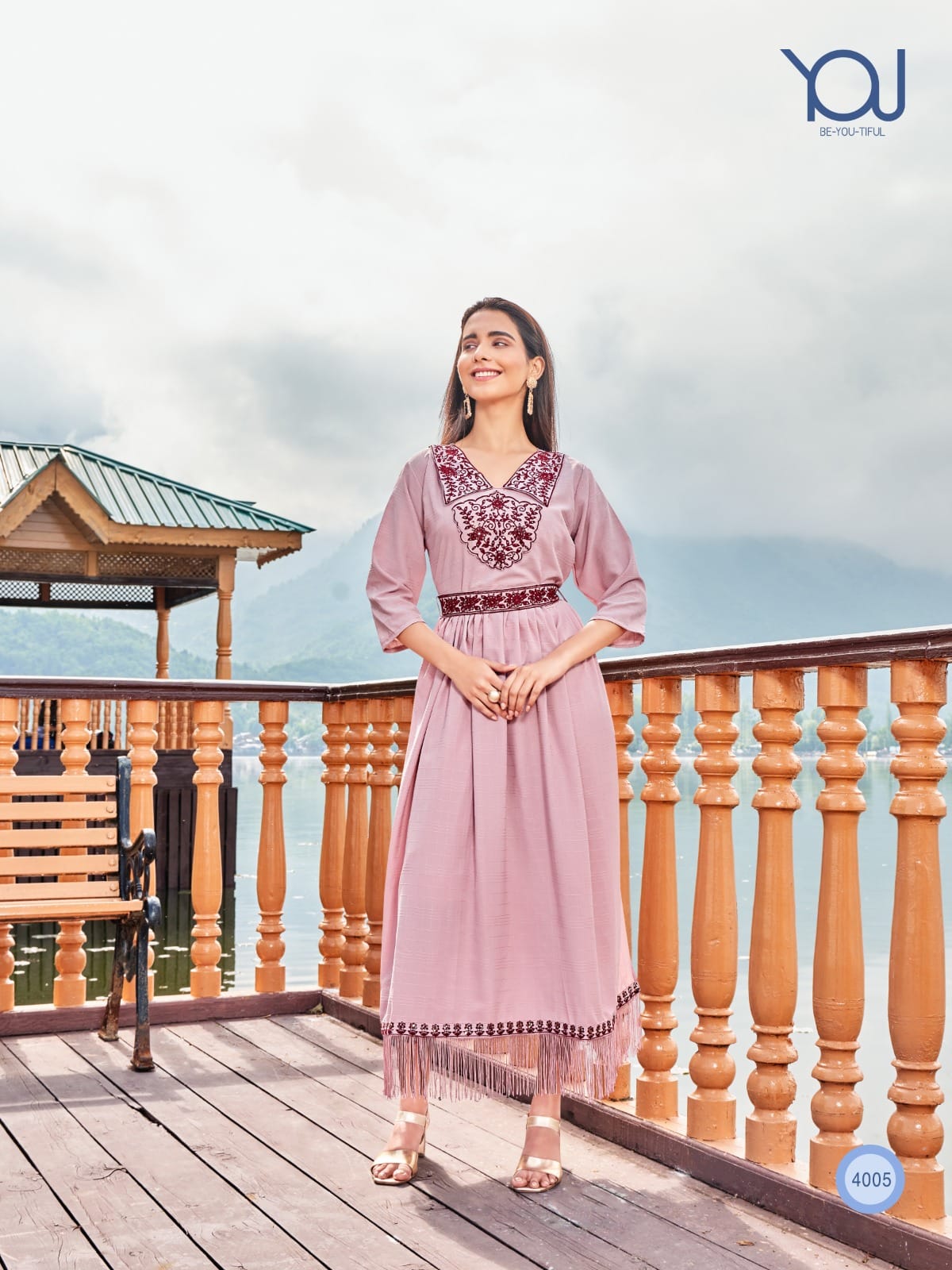 Charmy By Wanna Rayon Designer Party Wear Kurtis Catalog