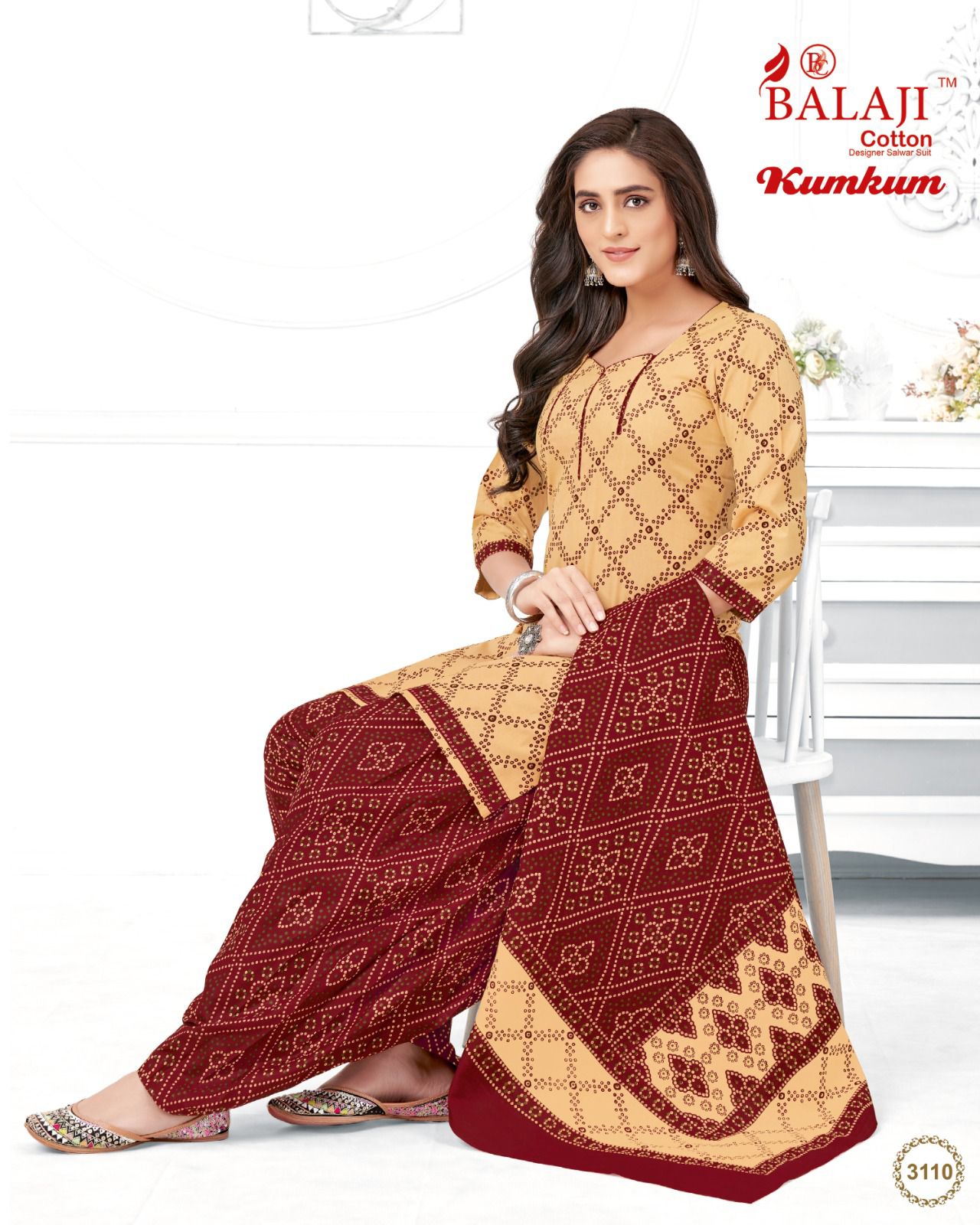 Balaji Kumkum Vol 31 Printed Cotton Dress Material Catalog