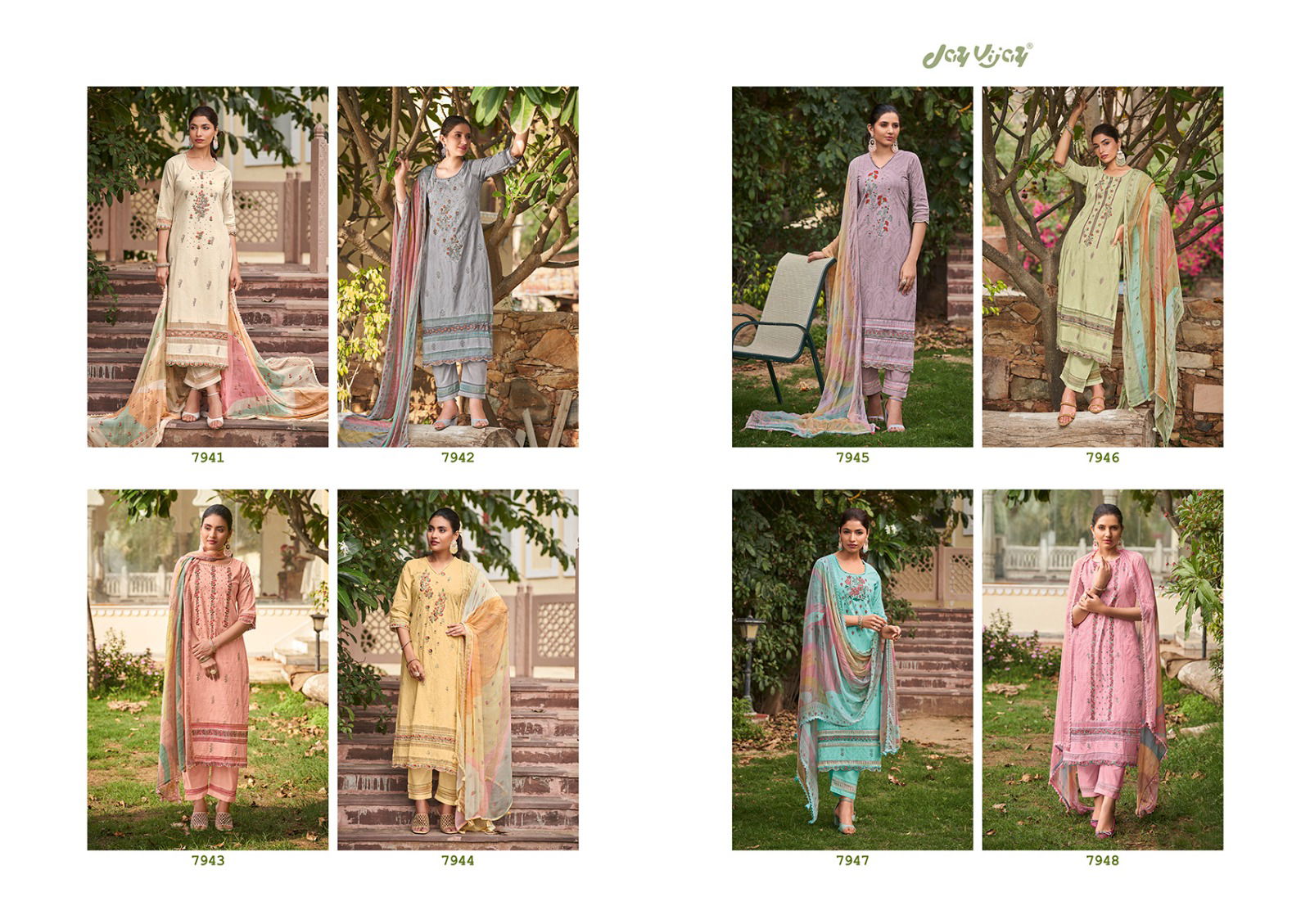 Ruhani By Jay Vijay Designner Salwar Suit Catalog