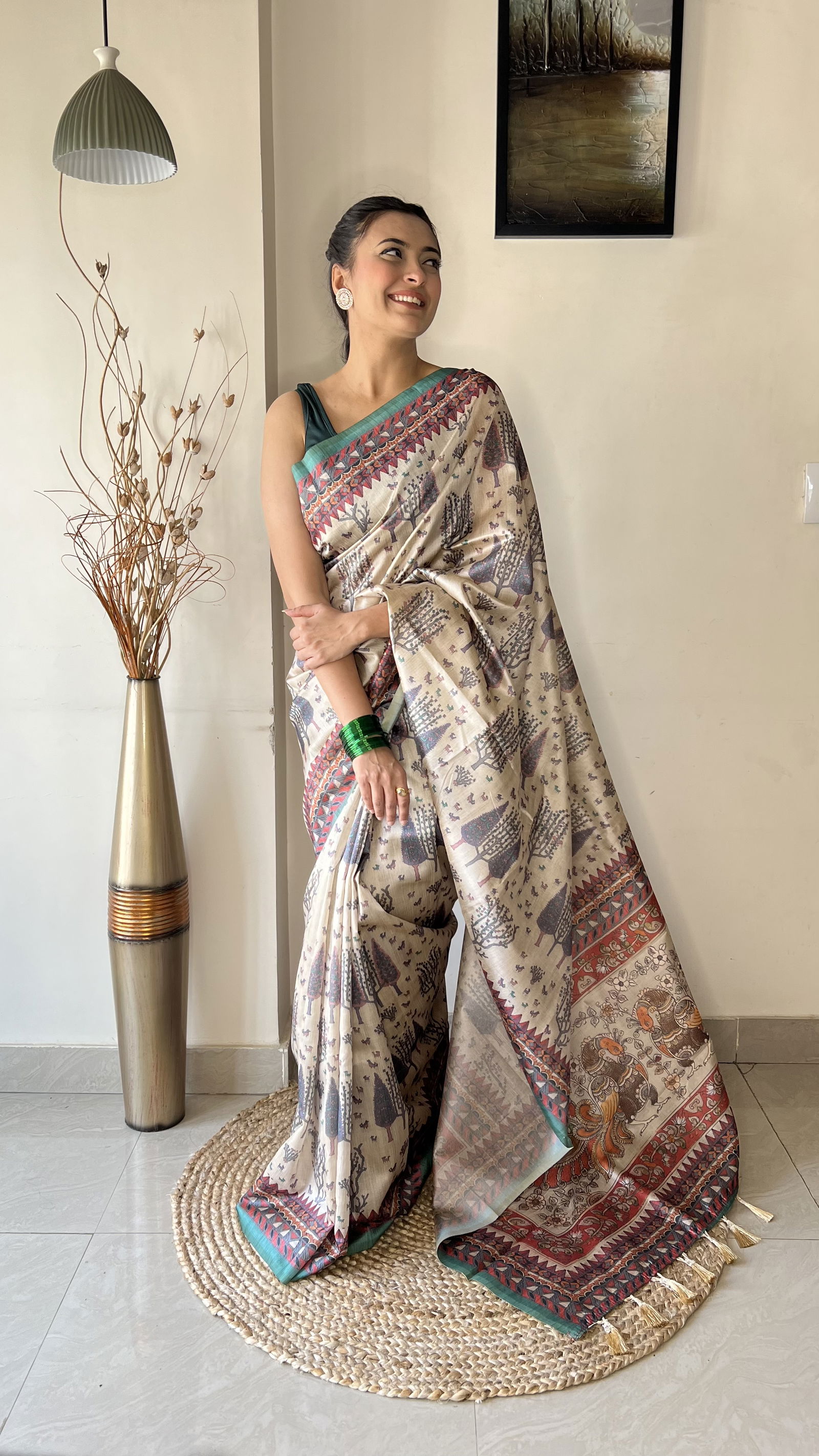 Prerna Soft Silk Printed Sarees Catalog