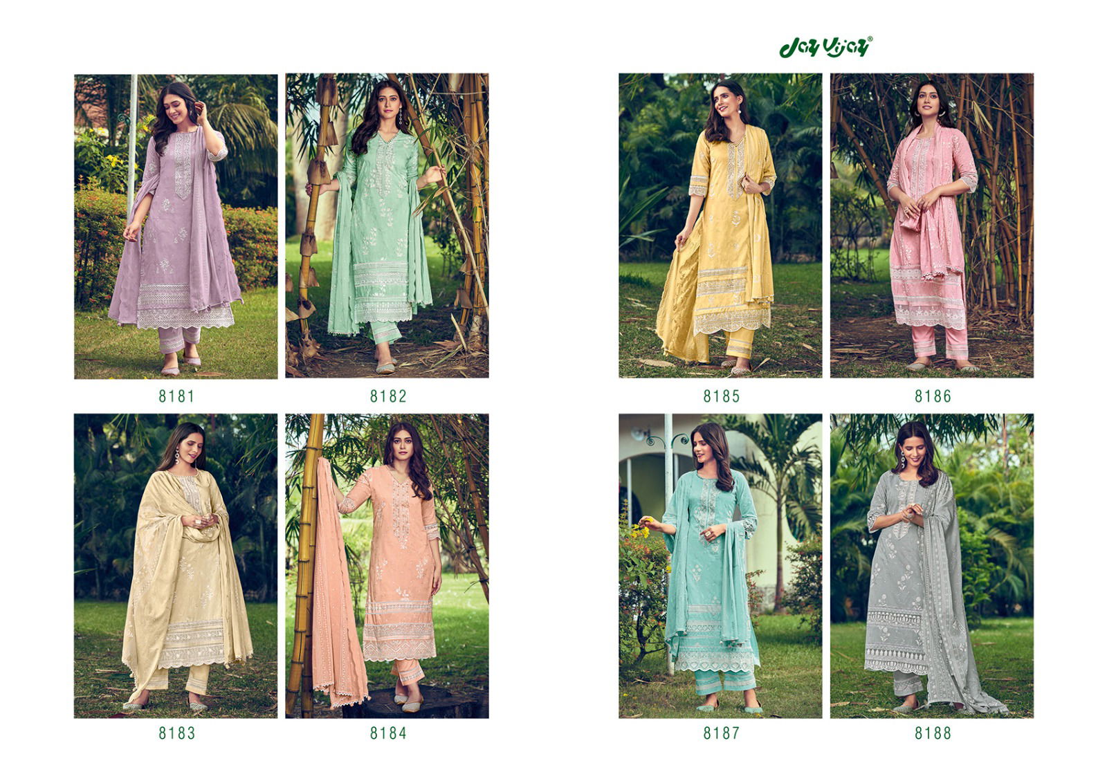 Jiyana Vol 2 By Jay Vijay Cotton Salwar Suit Catalog