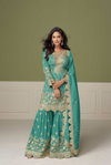 Aleena By Gulkayra Designer Shimmer Silk Suit Wholesalers In Delhi
