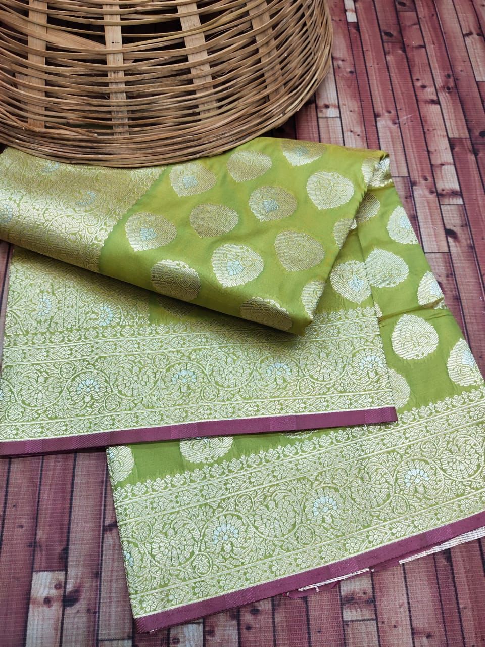 Tathastu Silk Non Catalog Kanchipuram Pure Silk Saree