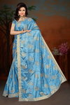 Ronisha 14 Fancy Chinon Wholesale Party Wear Saree Suppliers In Mumbai
