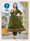 Vidhi By Kaya Vertican Anarkali Kurtis Set Suppliers In India
