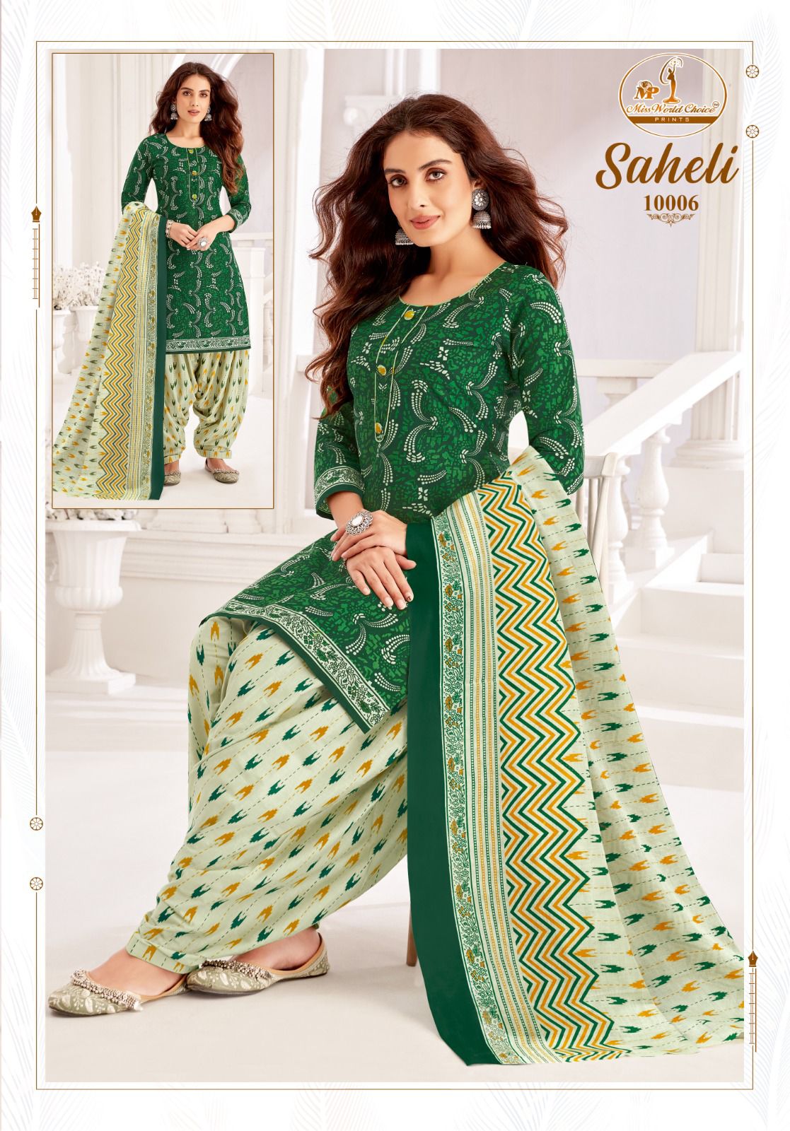 Miss World Saheli Vol 10 Cotton Dress Material Wholesale Market In Surat With Price