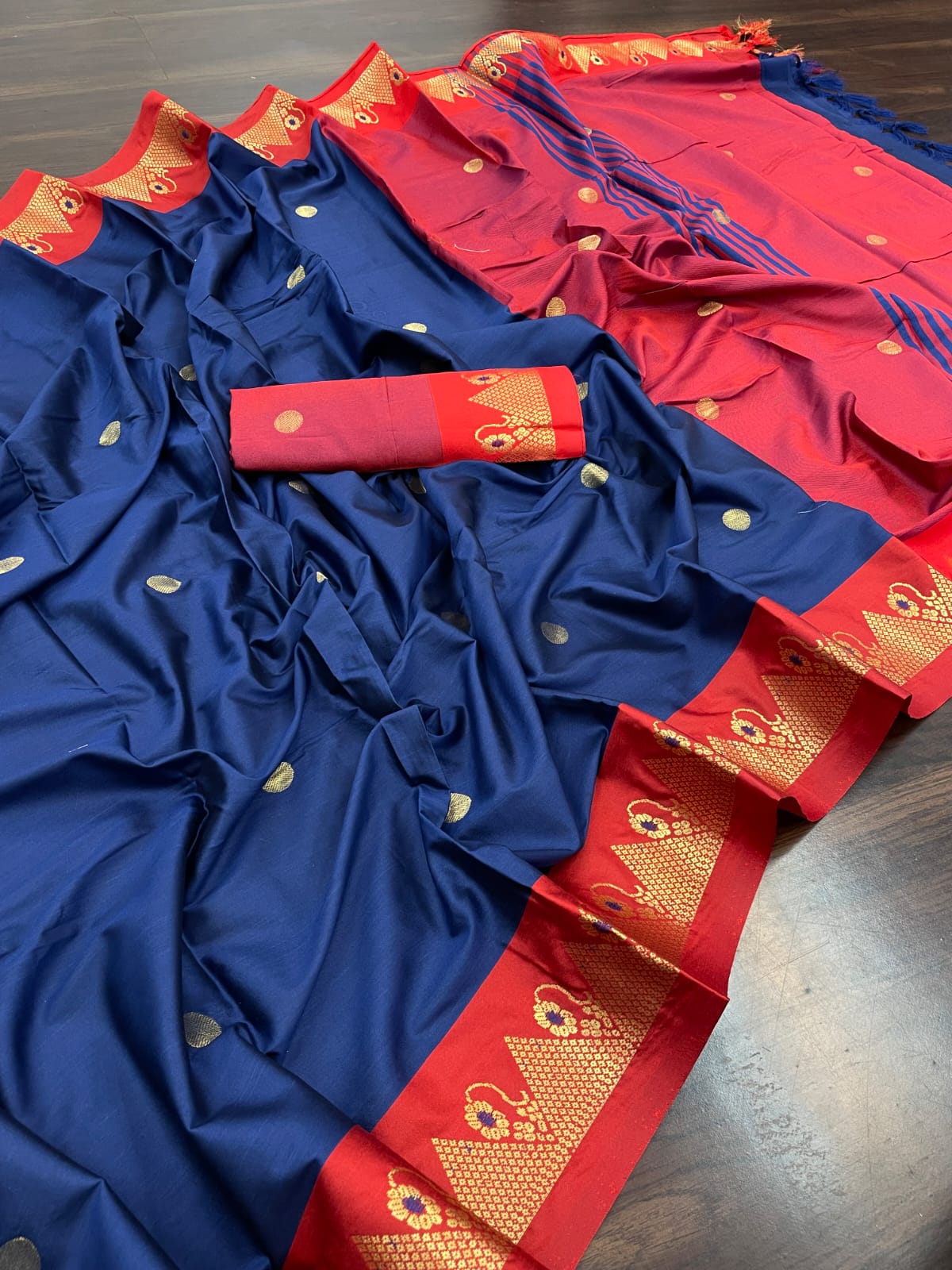 Maahi 100 Desigener Banarasi Silk Saree Catalog