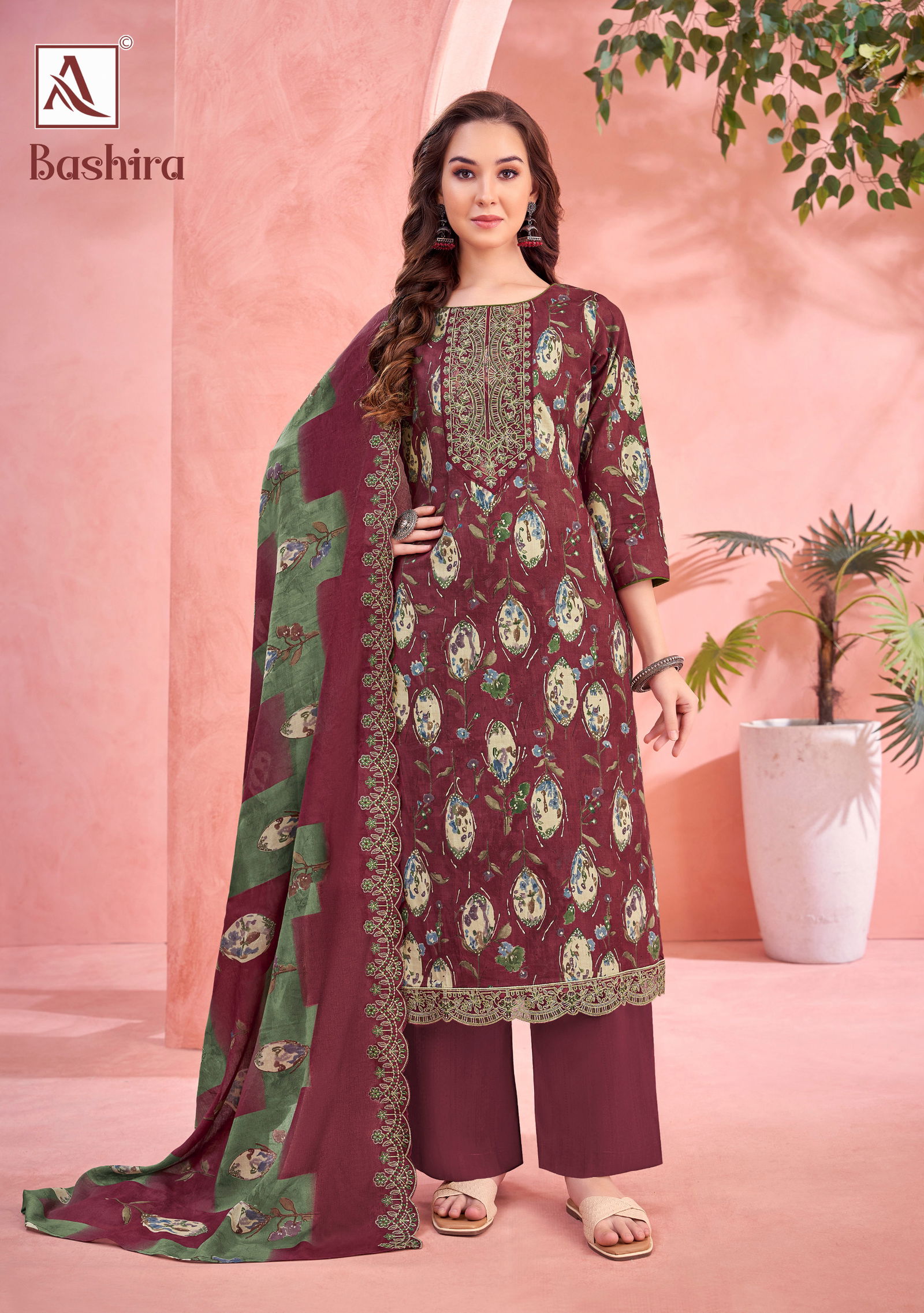 Bashira By Alok Suit Cambric Cotton Printed Bulk Dress Material Orders In India