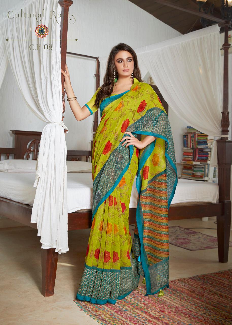 Siddharth Shinya Pattu Latest Designer Printed Saree Collection 