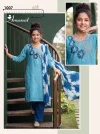 Amanat D No 1001 To 08 Berlin Plain Embroidery Kids Girls Kurti Set