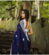 Satani 4302 Banarasi Soft Zari Work Silk Saree Exporters In India

