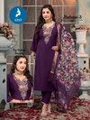Madame Vol 3 By Kaya Roman Silk Wholesale Kurti With Bottom Dupatta In India