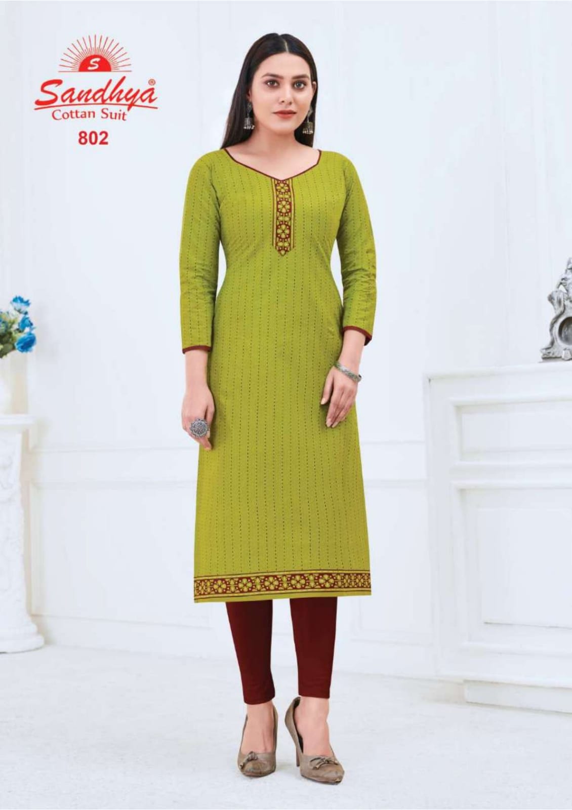 Sandhya Kalakruti 22 Latest Fancy Regular Casual Wear Cotton Printed Kurtis Collection
