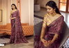 Smita Brasso By 5D Designer 40117 To 40124 Series Bulk Saree Orders in India