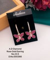 Diamond Silver Earrings Set Wholesale Earrings in India