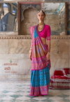 Naari By Kreshva Pv Silk Printed Wedding Wear Saree Orders In India