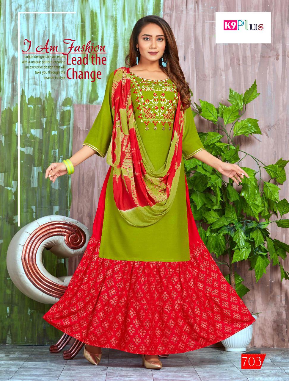 K9 Plus Latest Designer Sharara And Plazzo Suit Collection 