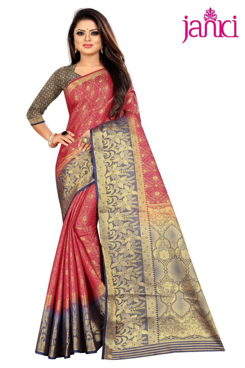 Janki Suntree Latest Designer Party Wear Wedding Wear Banarasi Silk Saree Collection 