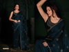 Mehek 731A TO 731F Pure Satin Georgette Party Wear Sarees Wholesale Shop In Surat