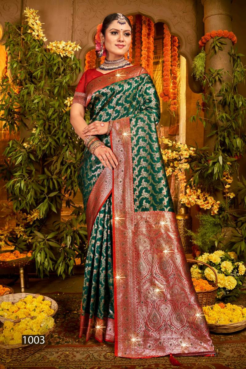 Gulaab Silk Saroski Vol 2 By Saroj Festive Wear Silk Saree Wholesale Clothing Suppliers In India
