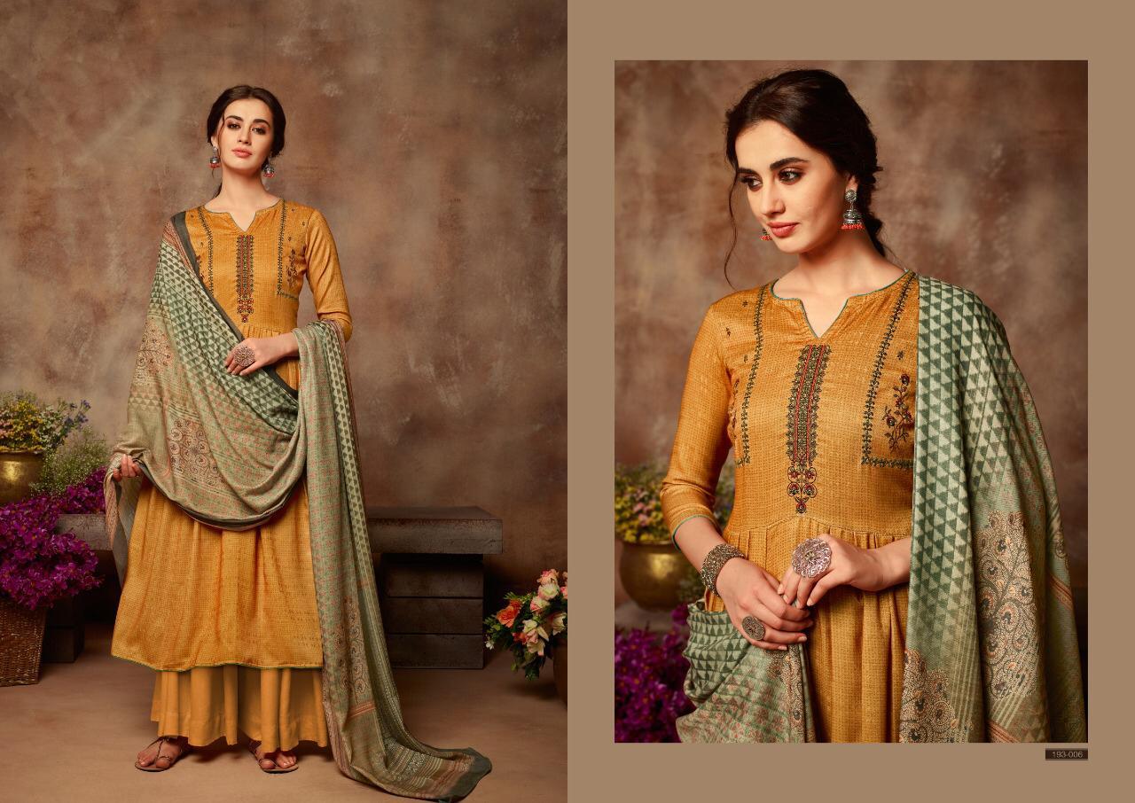Yasmin Latest Designer Party Wear Pure Pashmina Work With Pure Kashmiri Wool Digital Printed Dupatta 