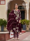 Siya Vol 2 By Radhika Rayon Printed Embroidery Kurti With Bottom Dupatta Orders In India