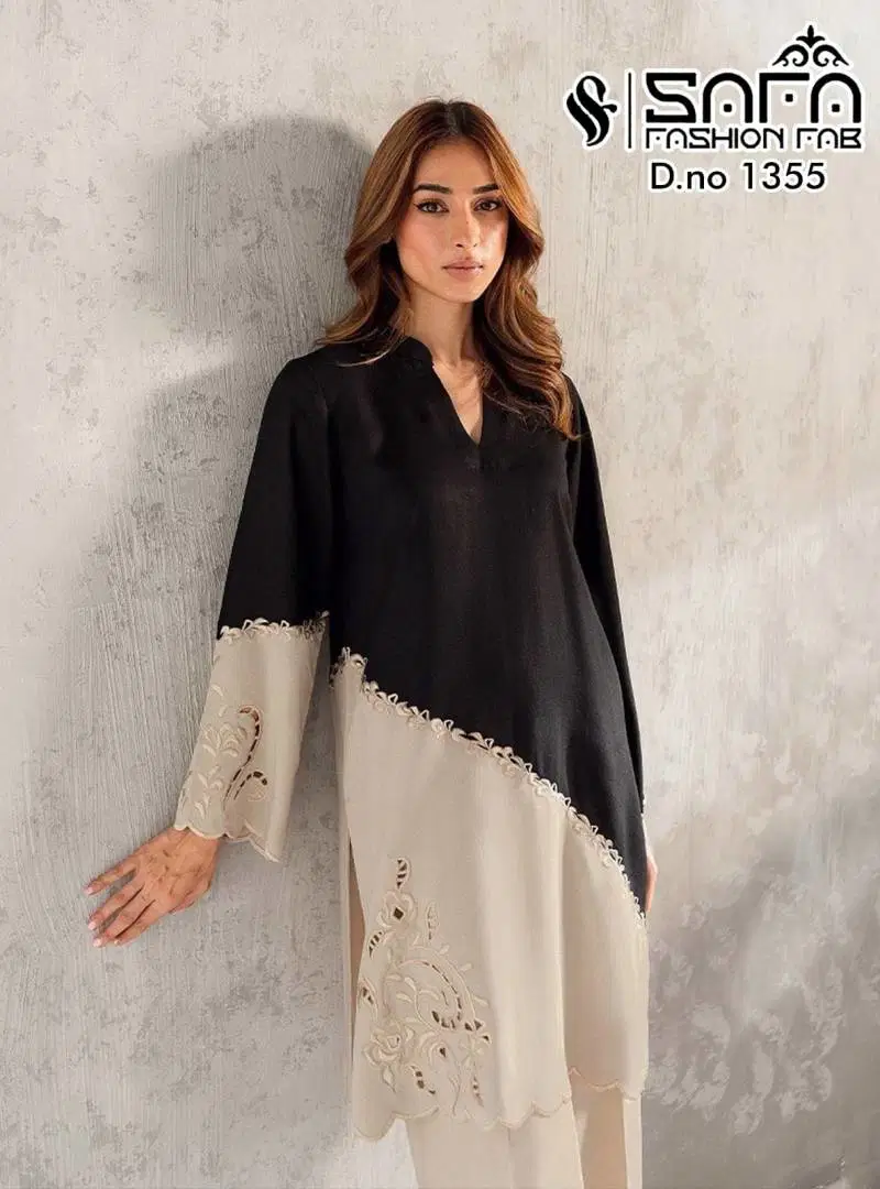 Safa Fashion Fab 1355 Georgette Pakistani Ready Made Suit Wholesale Clothing Distributors In India