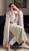 LG 1854 Embroidery Faux Georgette Readymade Suits Wholesale Online