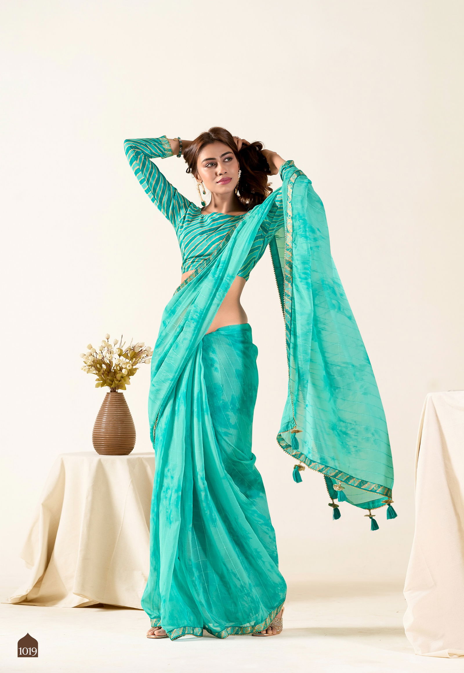 Sadi Hits By Sr Georgette Fancy Saree Wholesalers In Delhi