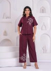 Naisha K 138 Cotton Slub Fancy Co Ord Set Wholesalers In Delhi