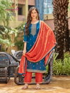 Kiwi By Aanchi Pure Vichitra Silk Kurti With Bottom Dupatta Wholesale Shop In Surat
