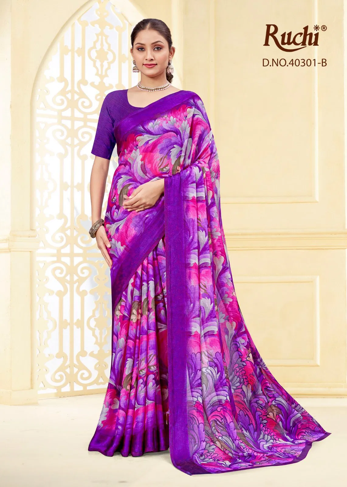 Cherry Vol 43 By Ruchi Chiffon Daily Wear Saree Wholesalers Shop In Surat