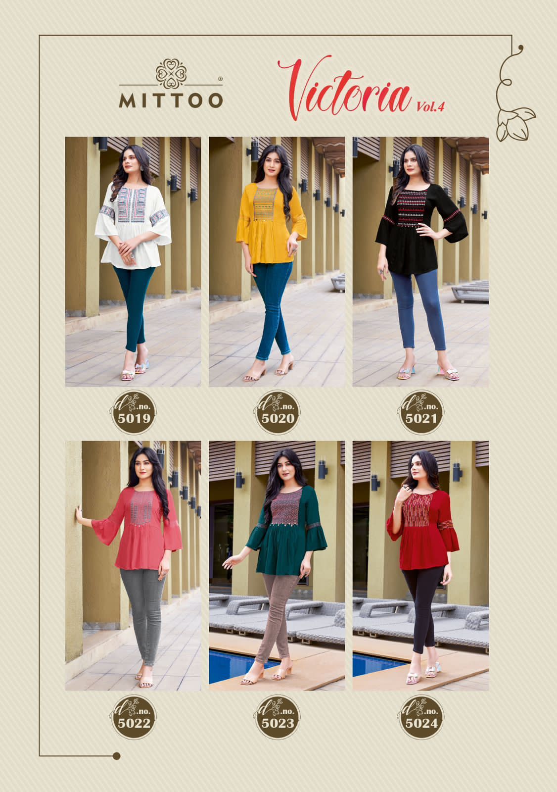 Mittoo Victoria Vol 4 Western Ladies Top Catalog
